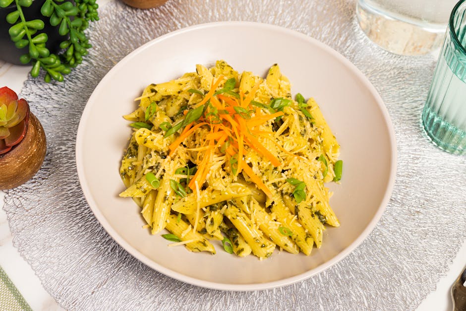 Meksikansk-inspirert pesto med ris eller fullkornspasta