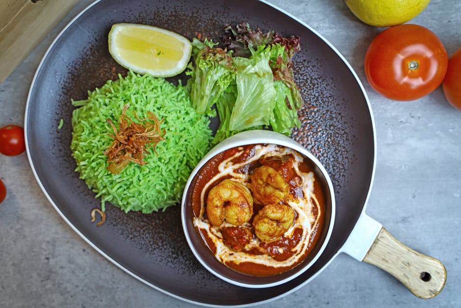 Krydret chipotle-reker med grønn jalapeñoris