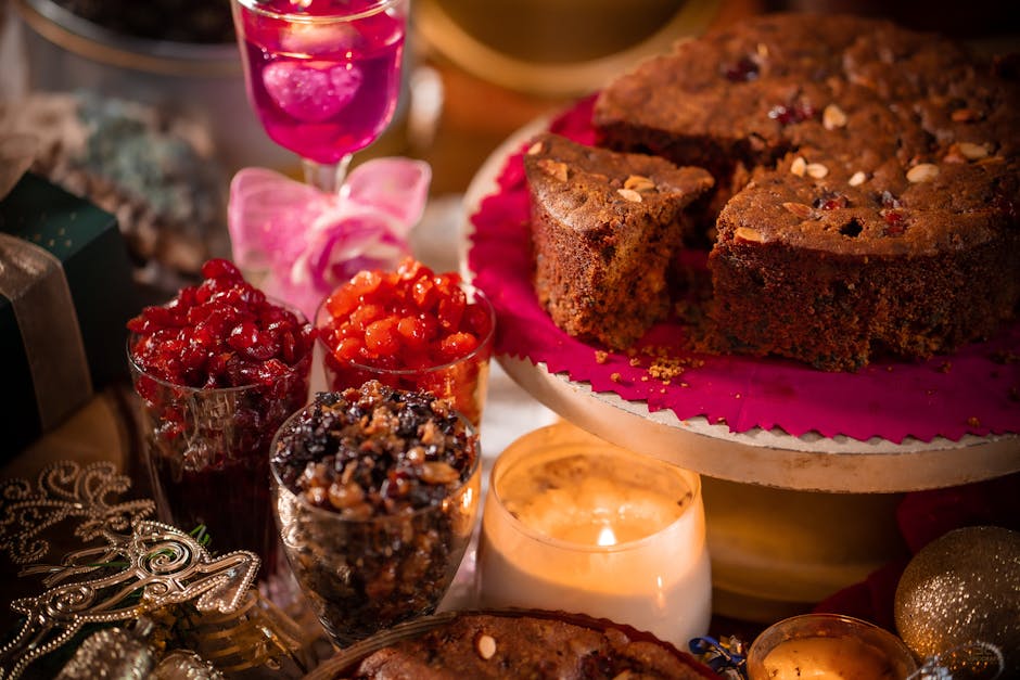 Nanas tradisjonelle julepudding med plomme og hard saus