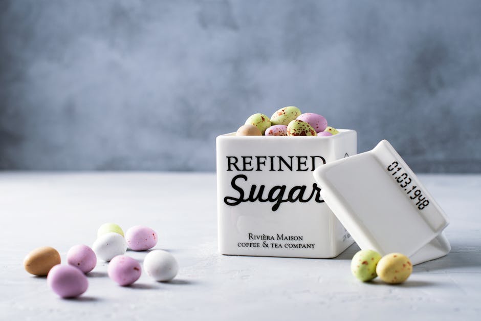 Dekorative sukkeregg til påske