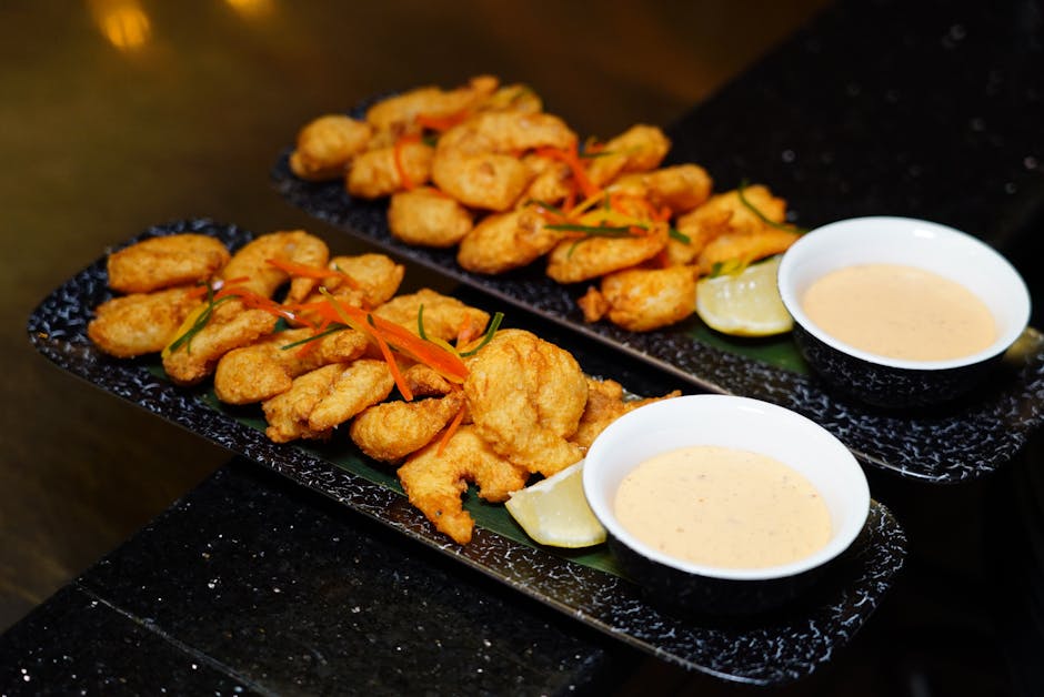 Sprø rekehushpuppies med timian