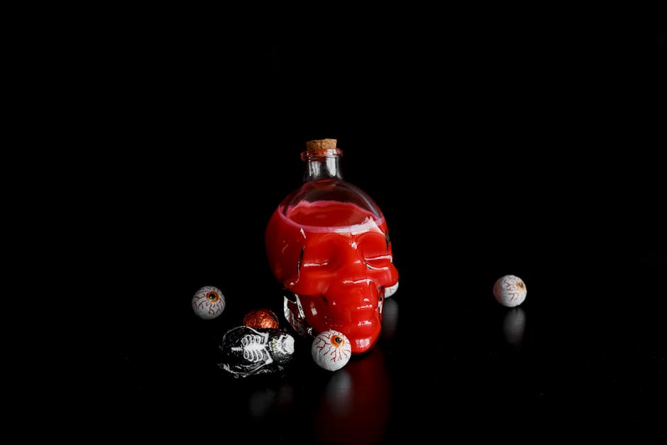 Mørk og skummel romdrink (Claire Robinsons)