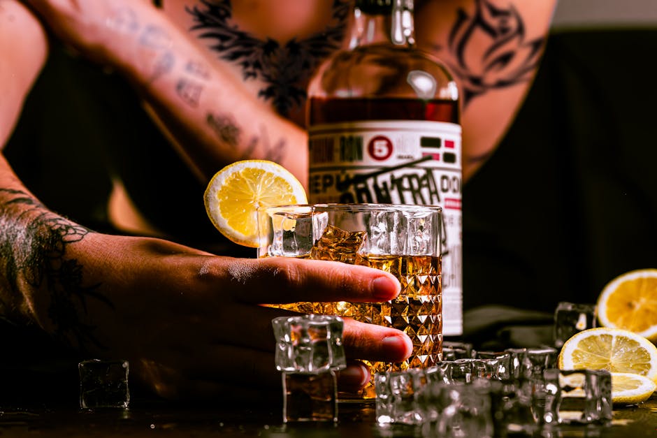 Zapperback cocktail med sitron og ingefær