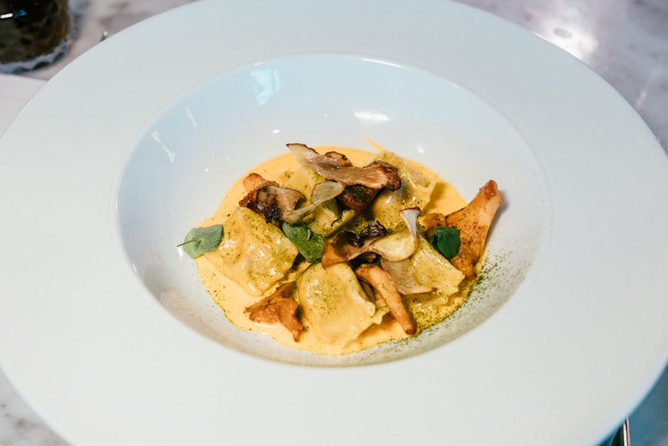Kremet risotto med porcini og kantarell