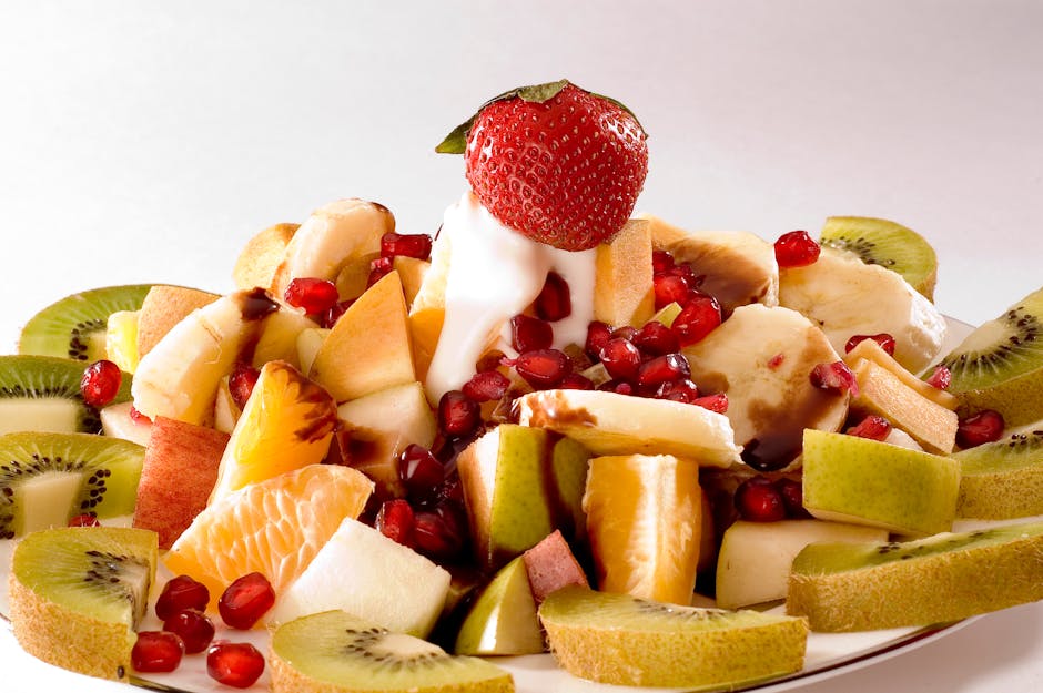Fruktsalat med stjerneanis-sirup