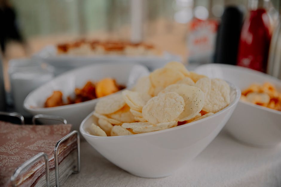 Sprø snacksbolle med eggehvite