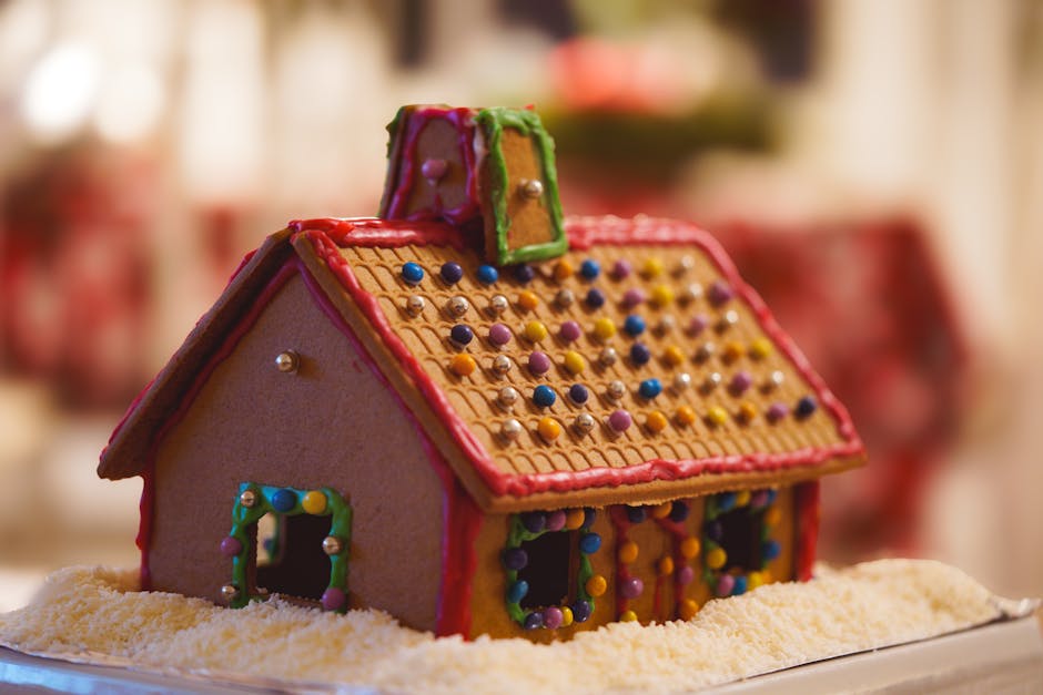 Bygging av pepperkakehus