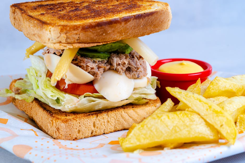 Sloppy Joe med kalkunkjøtt og ananas