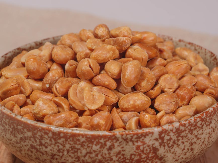 Honningristede peanøtter