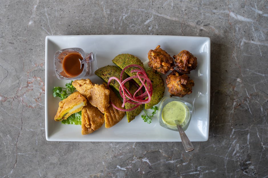 Krydret vaktelsamosa med Chana Dal