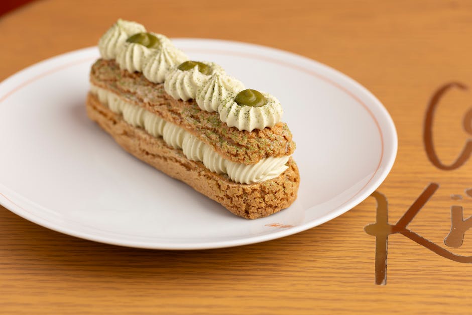 Matchaglasur med sitron