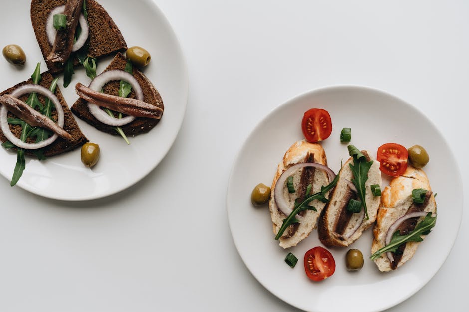 Sicilianske crostini med ansjos og bottarga