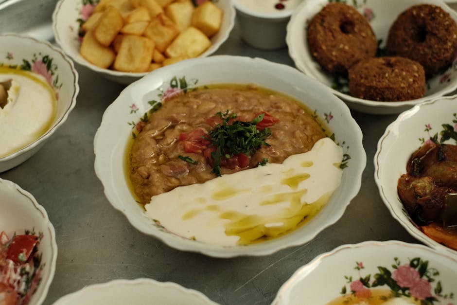 Ful Medames med egg og sitron