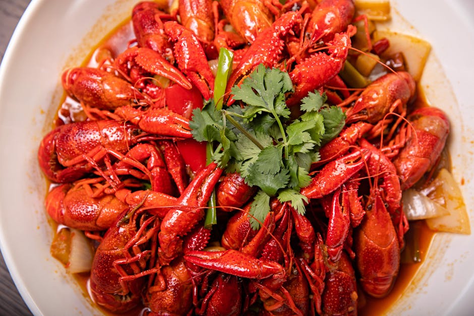 Krydret Louisianakreps (Boiled Crawfish)