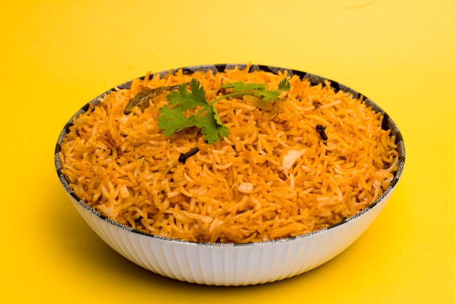 Yucatánris med safran og chili