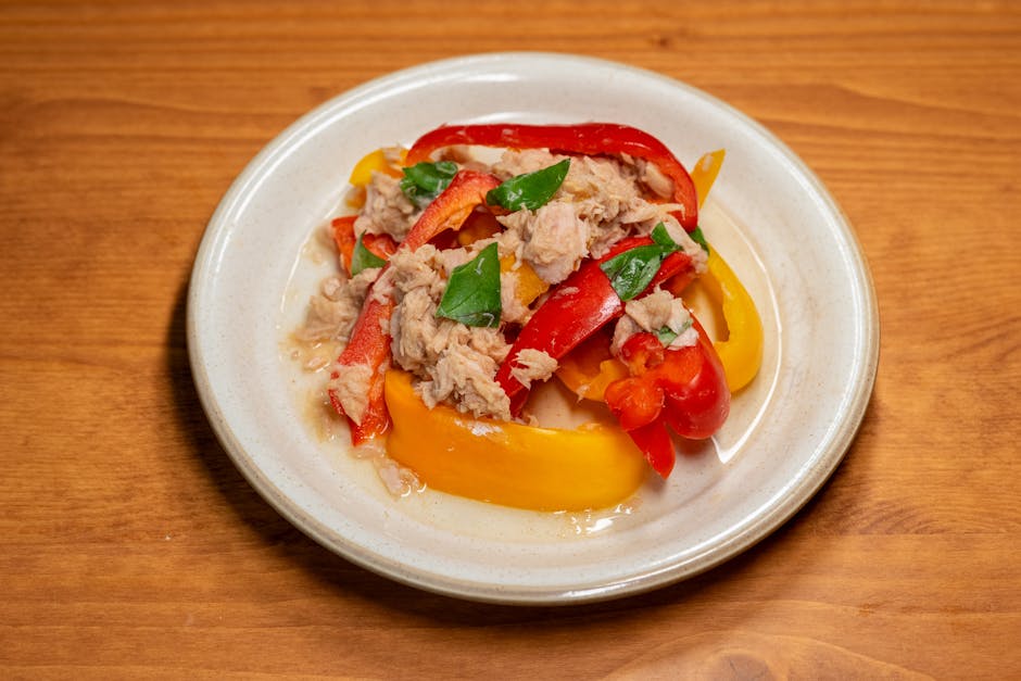 Tunfiskfylte Anaheim-chili