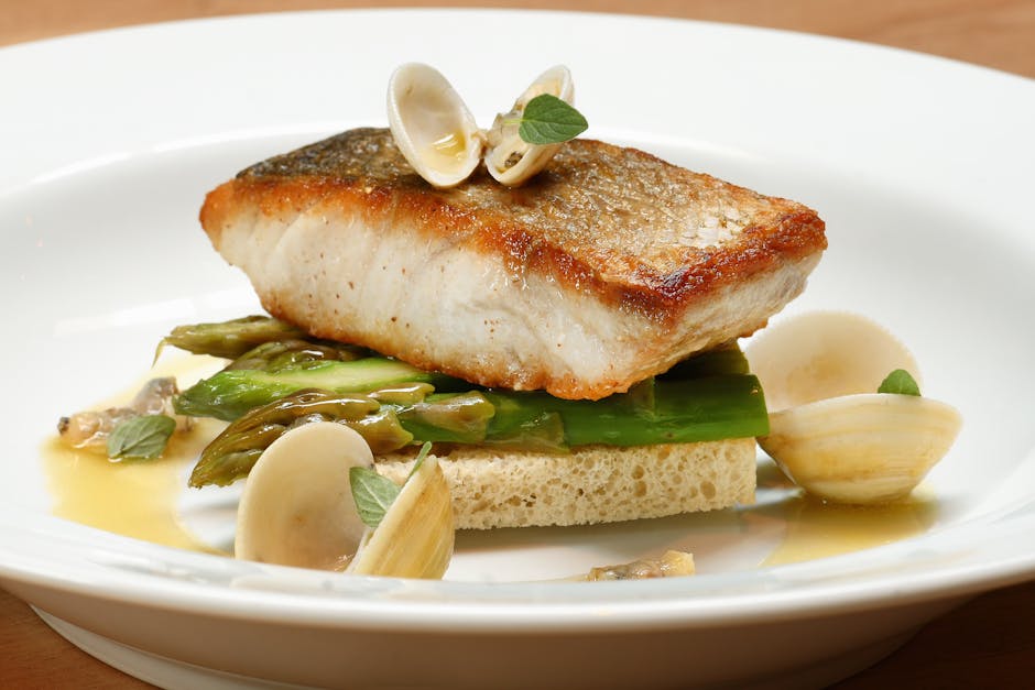 Cobia med New Smyrna-skjellkrem og lardo