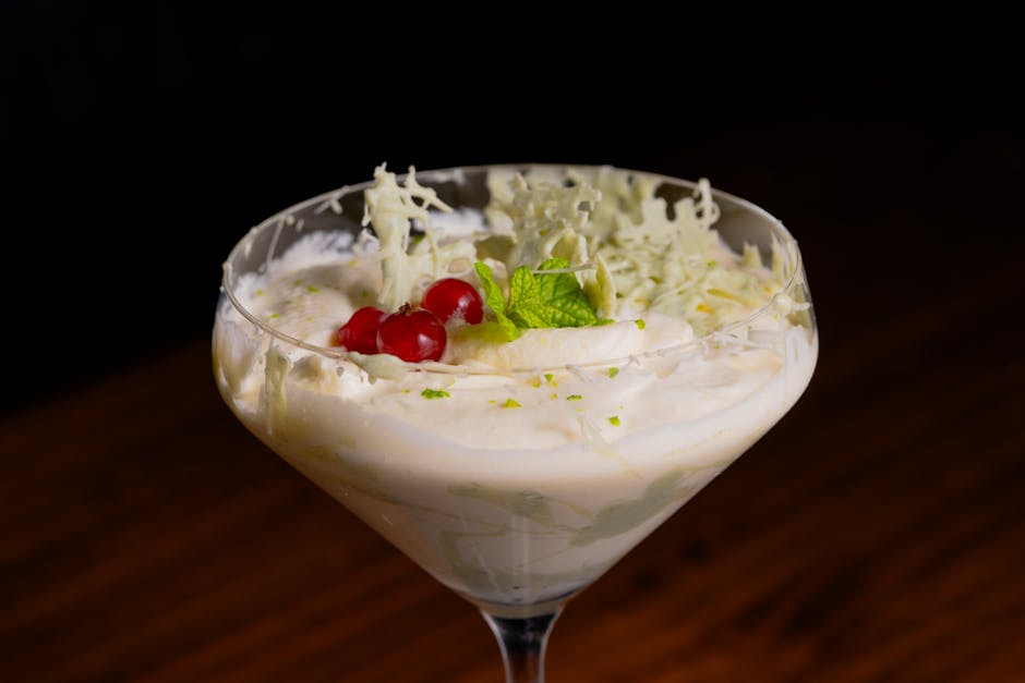 Hvit sjokoladekrem med Grand Marnier