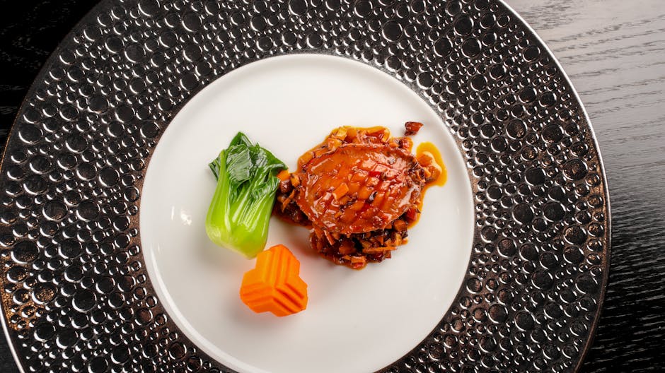 Grillet abalone med frisk papayasaus