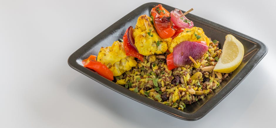 Grillet blomkål med karri og krydder