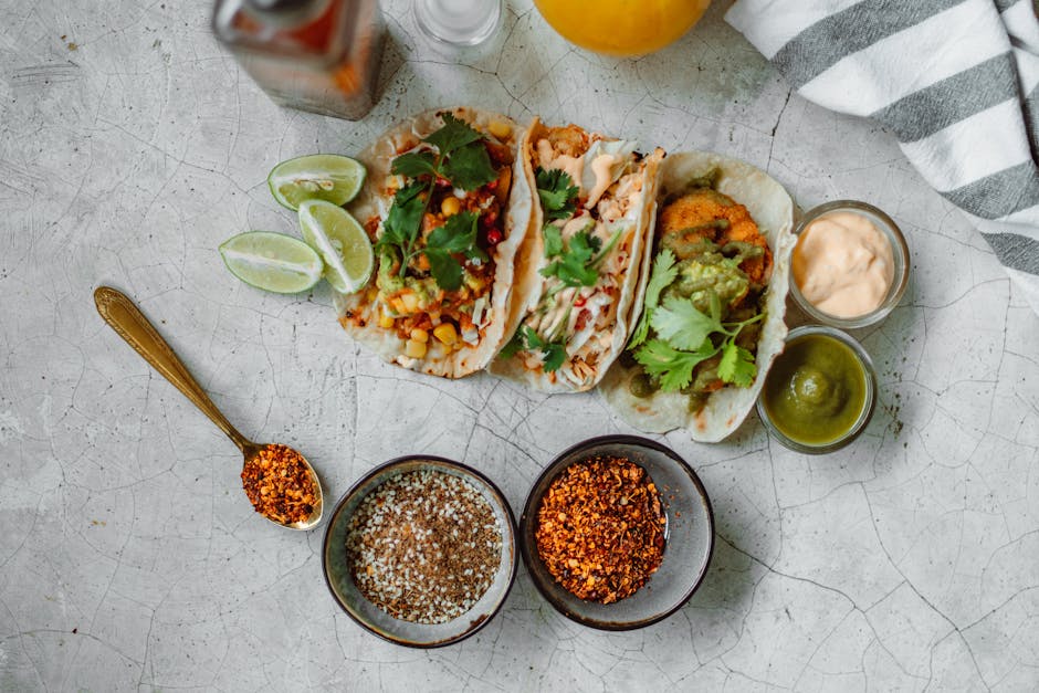 Tacos de Mero: Halibutt-tacos med kremet avokadosaus