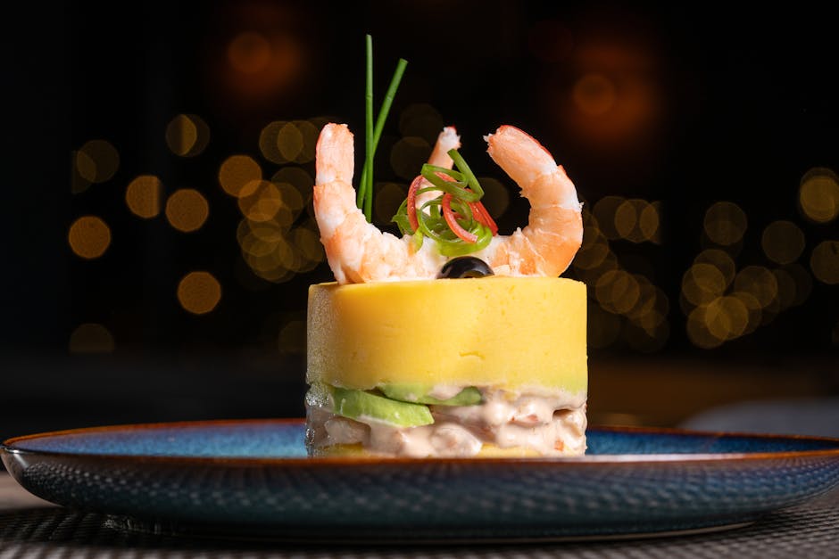 Spansk rekecocktail med avokado og lime