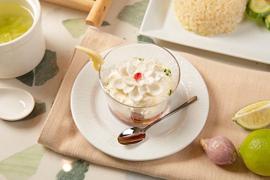 Forfriskende kaffegranité