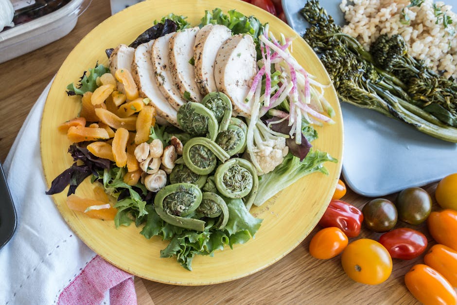 Kylling med aprikos-couscous og myntyoghurt