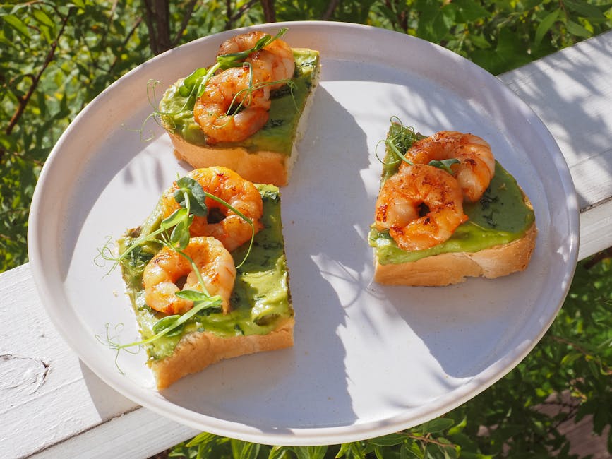 Rekerbruschetta for to