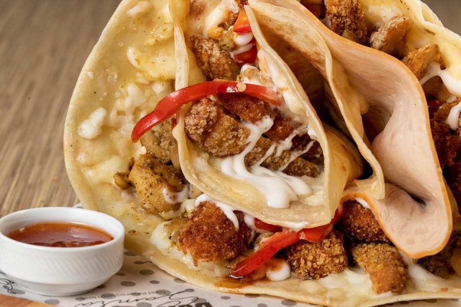 Sprø salt- og pepperkylling i papir