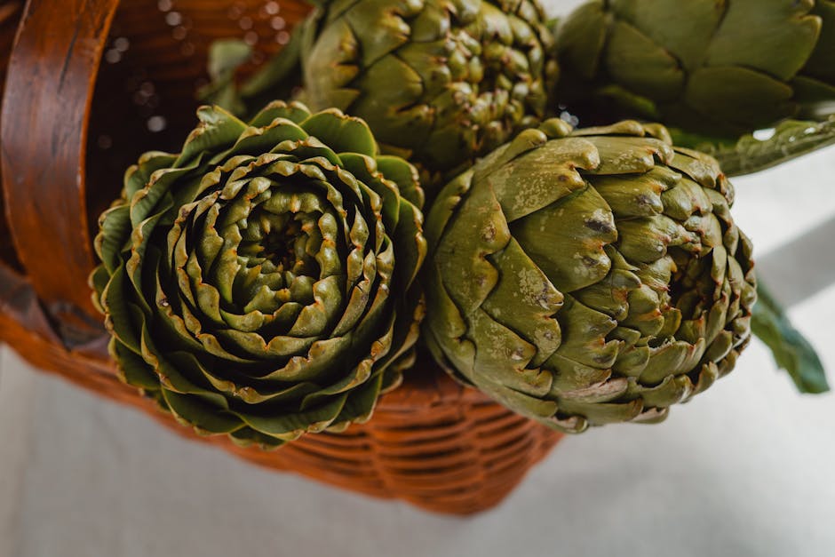 Ranch-fylte artisjokker med bacon og parmesan