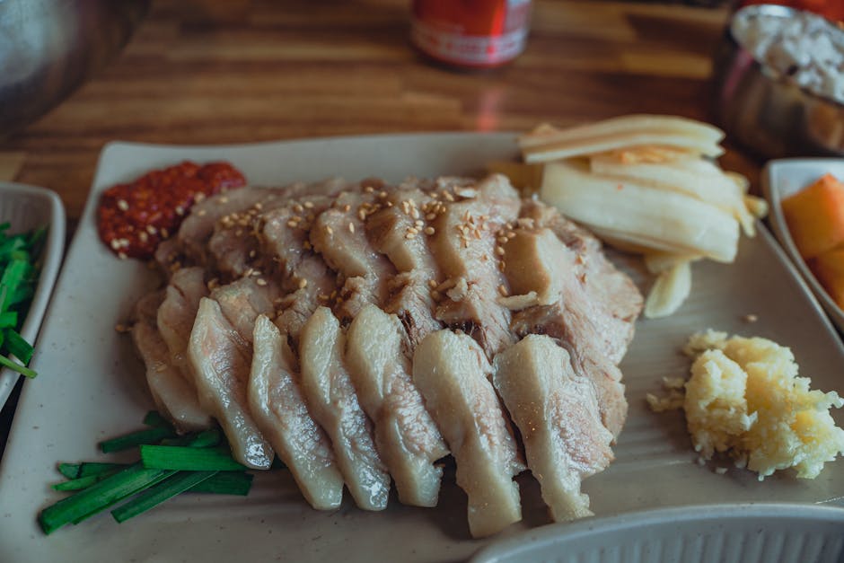 Bossam: Koreansk kokt svinebryst