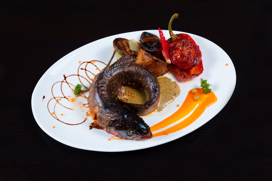 Escabeche med breiflabb og grønnsaker