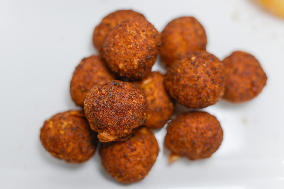 Sprø hush puppies med gryn