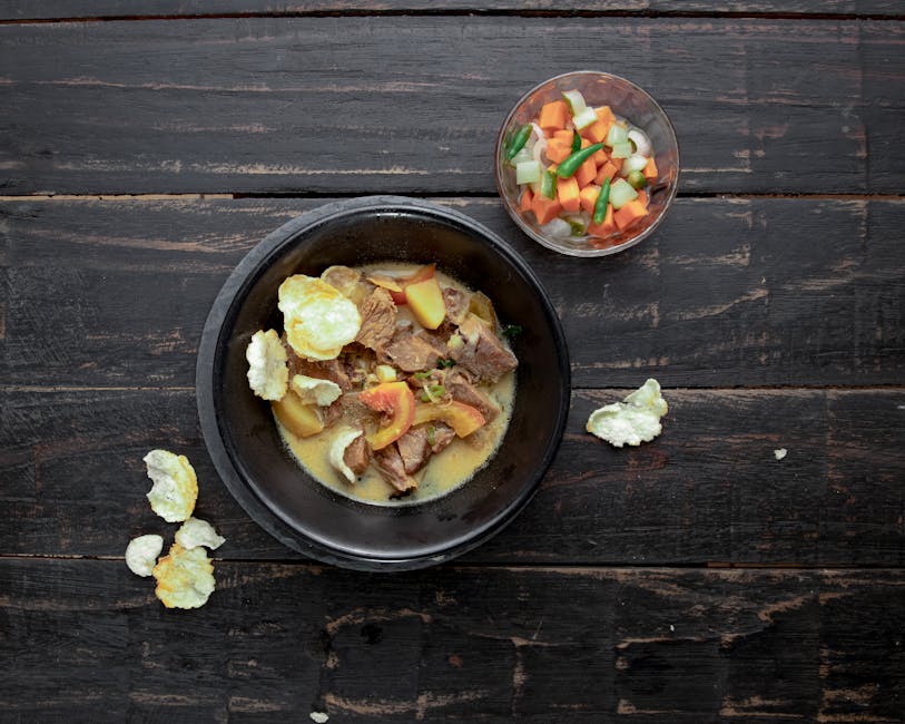 Biffgryte med øl-kjeks