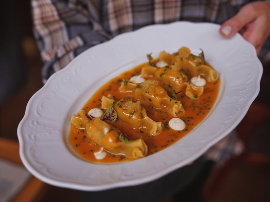 Tortellini med kremet gorgonzolasaus og valnøtter