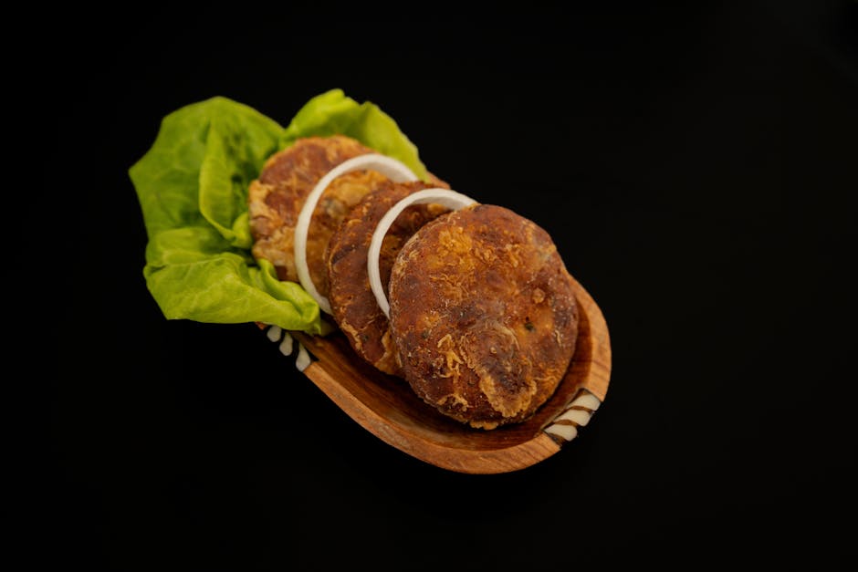 Sprø rotgrønnsakspatties