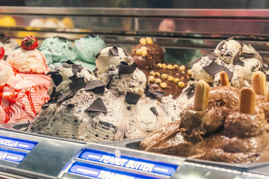 Limoncello-gelato med vanilje og sitron