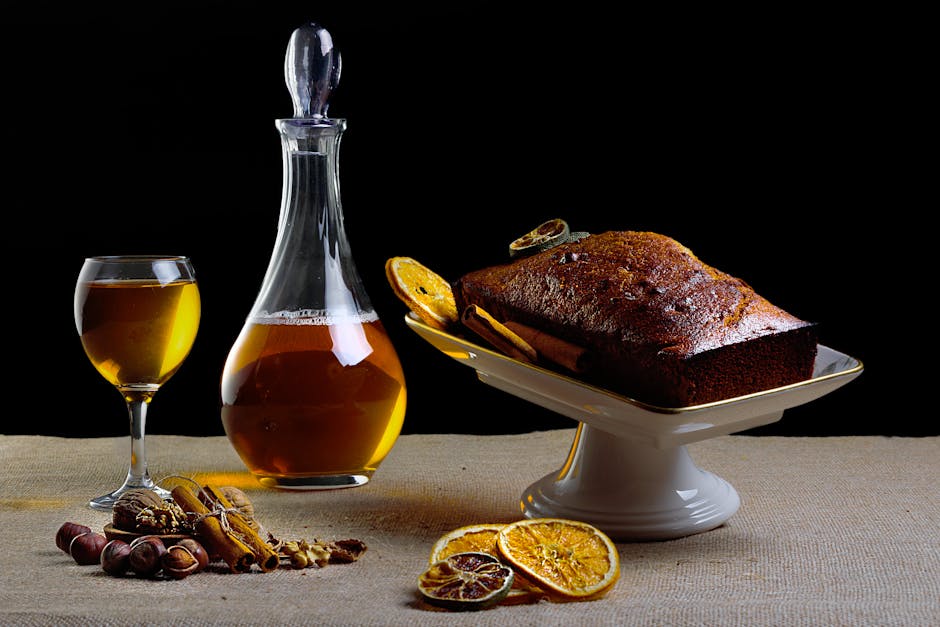 Tørket fruktkompott med hvitvin og sitrus