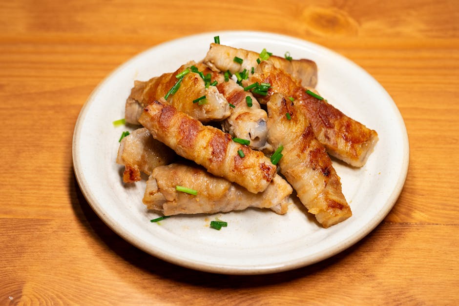 Andalusiske svineruller med serranoskinke