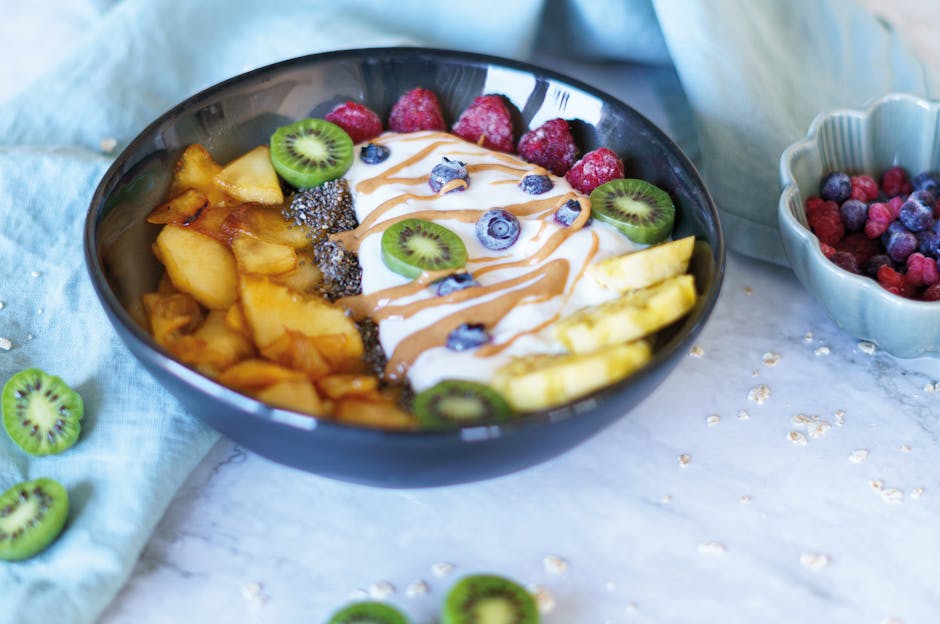 Frossen aprikosyoghurt med karamell