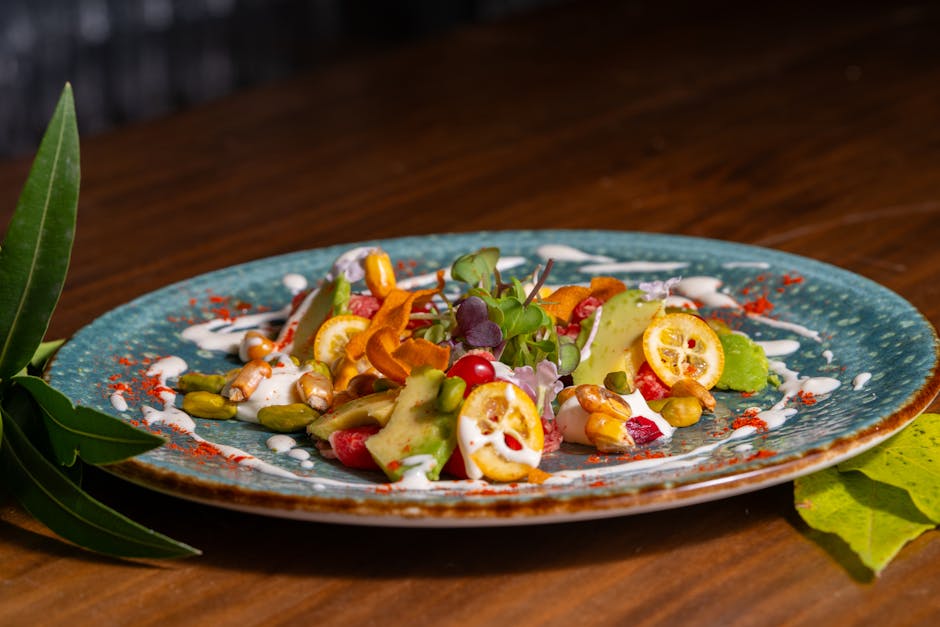 Mâchesalat med blodappelsin, pistasj og granateple