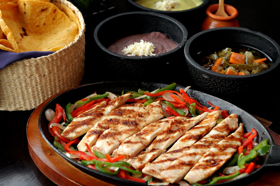 Kyllingfajitas med koriander og lime
