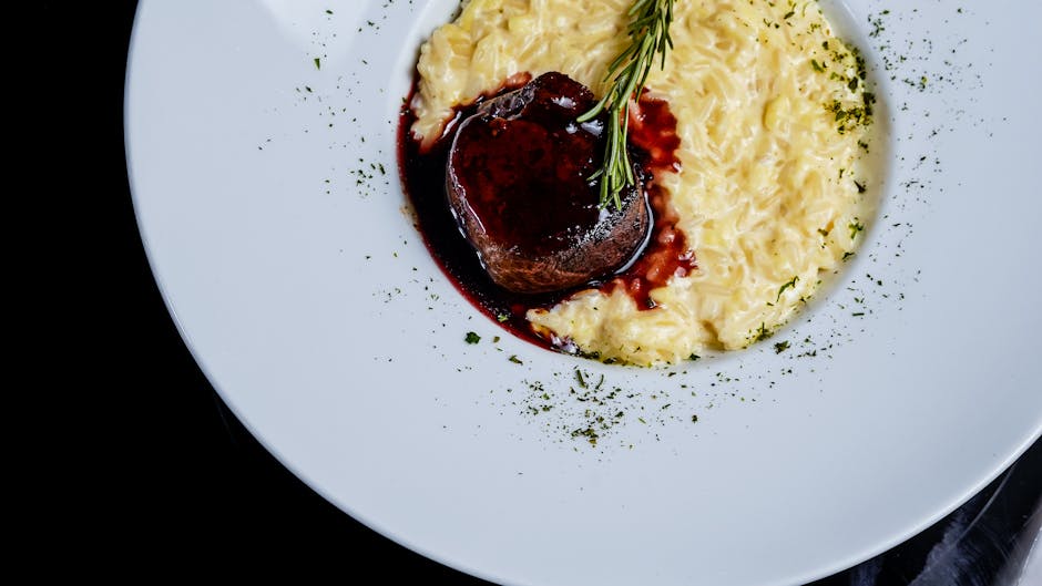 Kremet risotto med Boursin og fennikelfrø