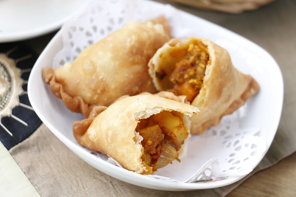 Potet- og tunfiskpakker i filodeig