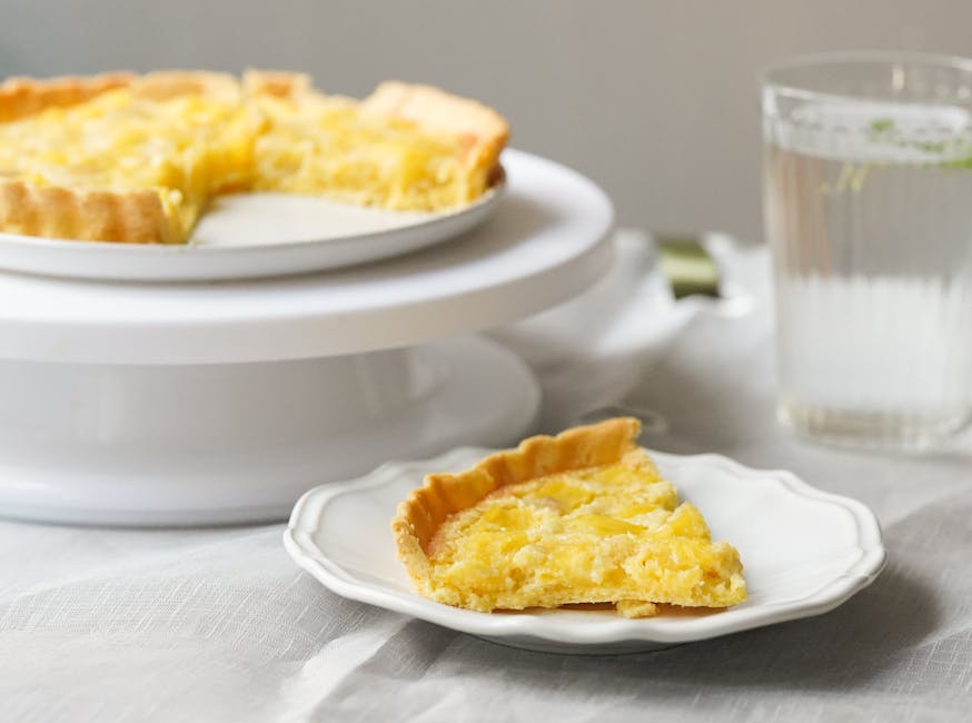 Kremet kulturmelkpai (Buttermilk Chess Pie)