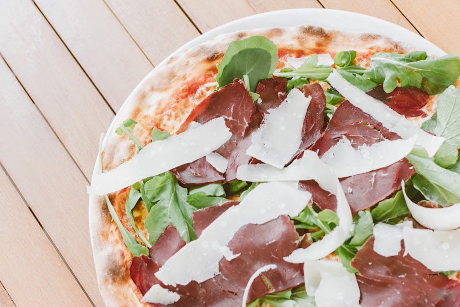 Bresaola med Robiola og ruccola