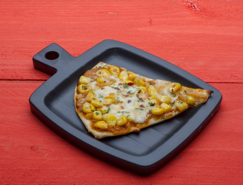 Kremete mais- og chilifirkantkaker