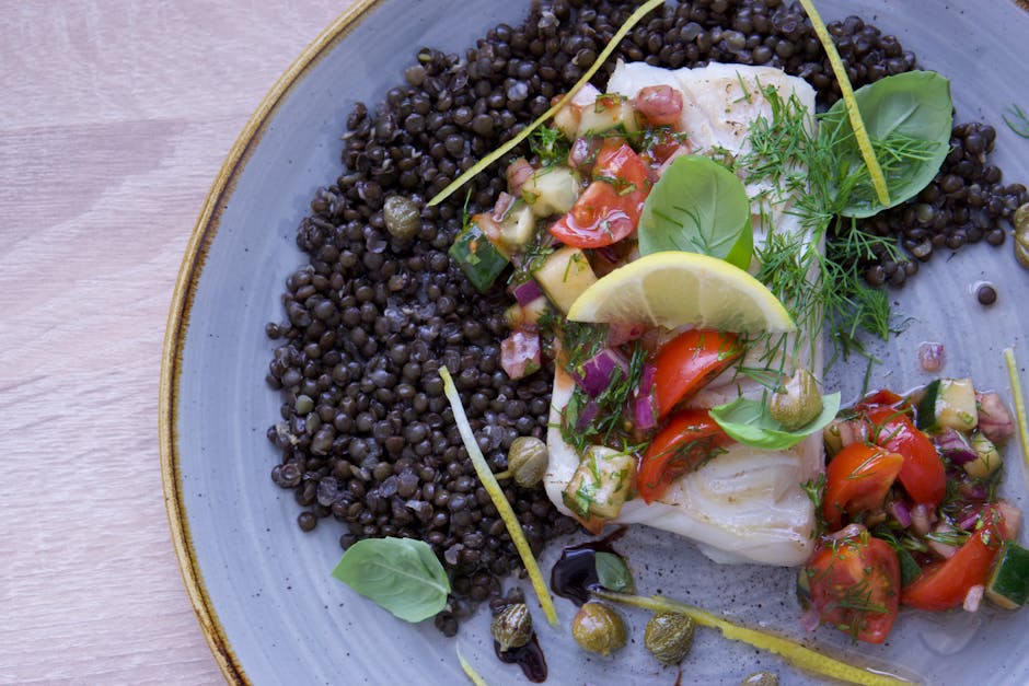 Grillet kveite med varm tomatsalsa
