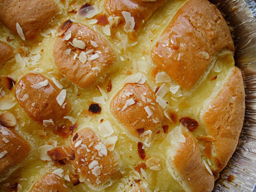 Aprikos- og mandelbrød med glasur